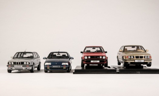 Wyjątkowe modele kolekcjonerskie - Samochody Europy Zachodniej - kilka modeli przodem