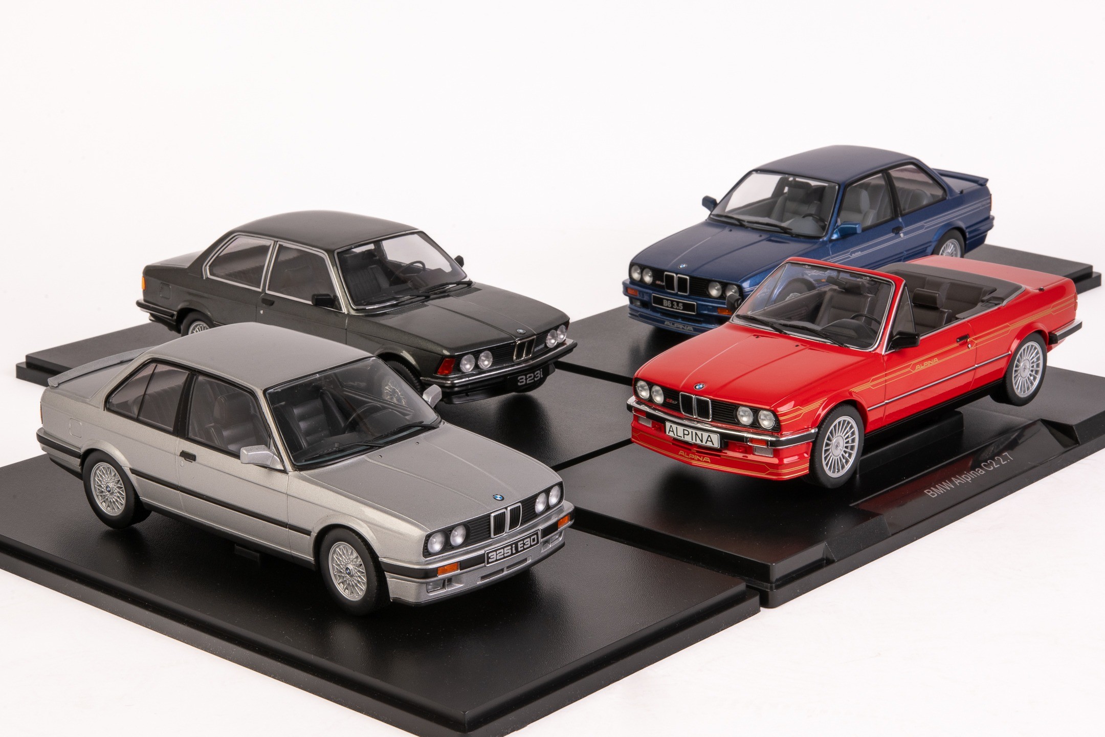 Wystawy modeli kolekcjonerskich BMW zdjęcie grupowe modeli Auto-Welt