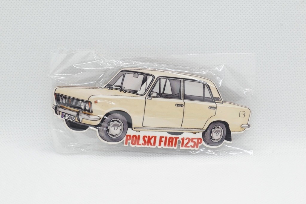 FSO Polski Fiat 125p wersja przed liftingiem magnes