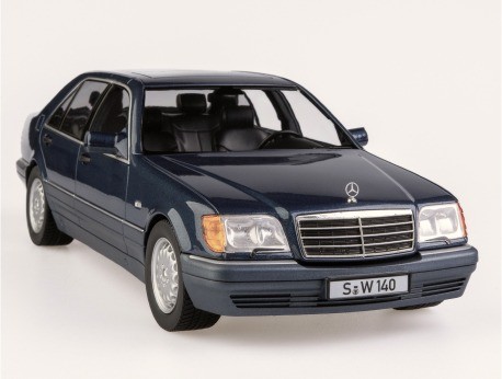 Kolekcjonowanie modeli samochodów - Mercedes S-W 140 - skos