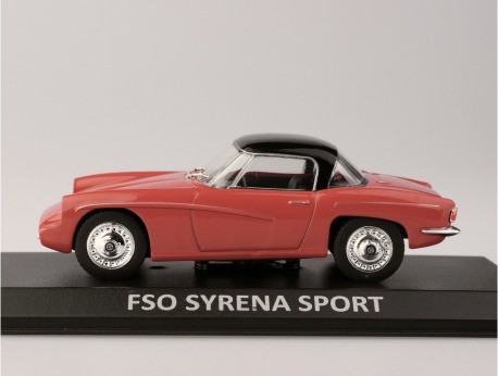 Model kolekcjonerski - FSO Syrena SPORT - bok