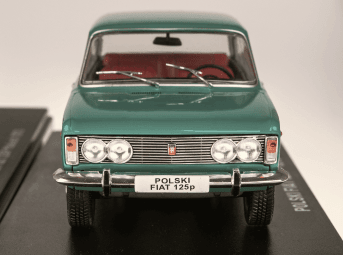 Wystawy modeli kolekcjonerskich Auto-Welt Kolekcja kultowych samochodów okresu PRL - Polski Fiat 125p