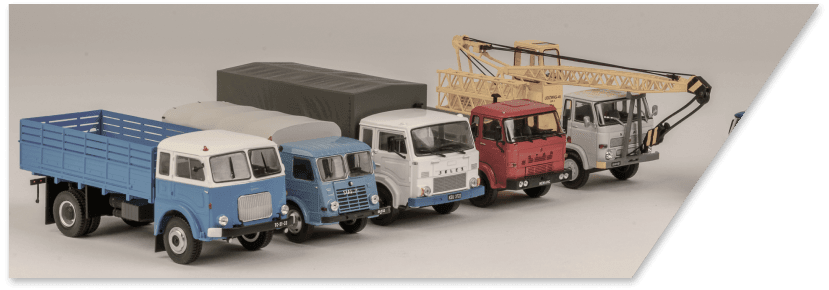 Samochody ciężarowe - kolekcja modeli samochodów ciężarowych